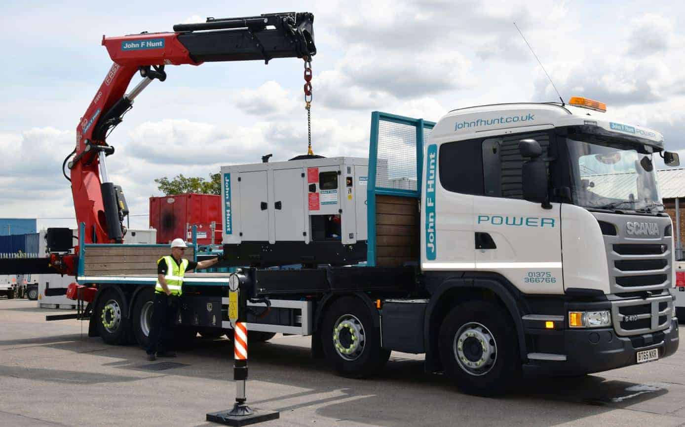 Truck Loading at John F Hunt Power