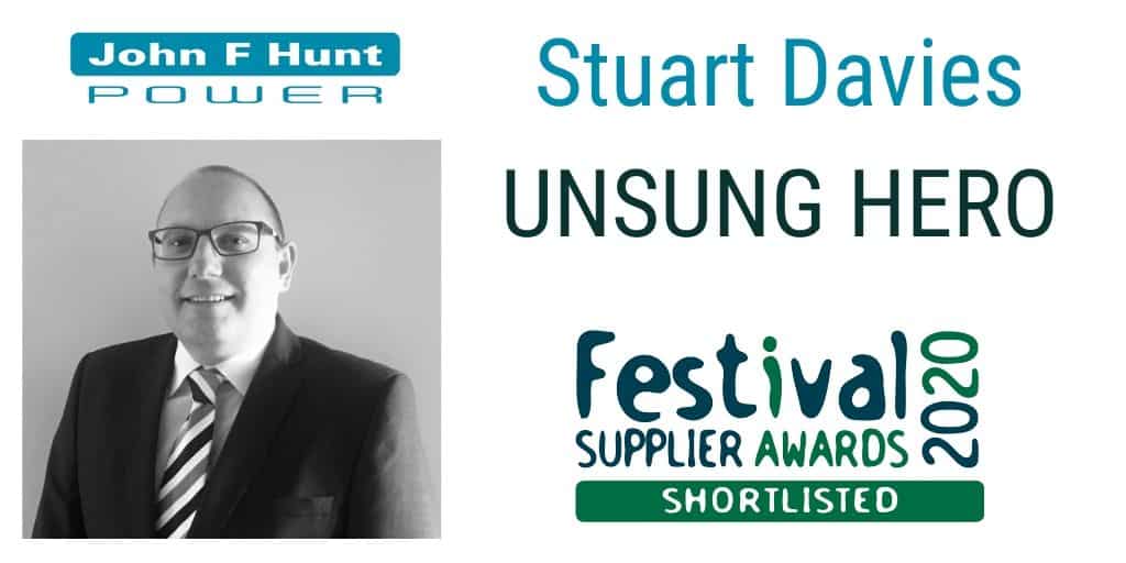 Stuart Davies finalist for Unsung Hero Award